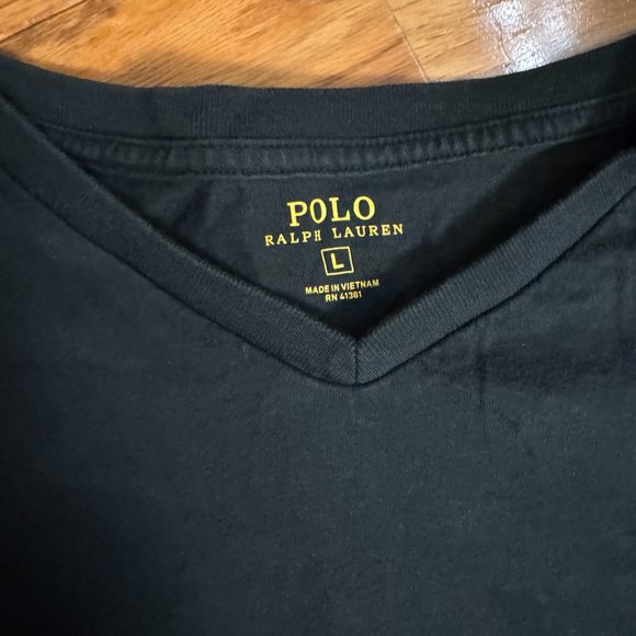 Men's Polo Ralph Lauren Long Sleeve V Neck (Large) - Picture 4 of 4